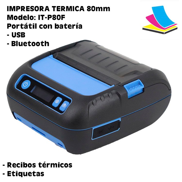 Mini impresora de facturas térmica inalámbrica USB, impresora de recibos  térmica portátil de 80 mm para/Android, ampliamente utilizada en  supermercados, centros comerciales, restaurantes (EE. UU.) : Precio  Guatemala